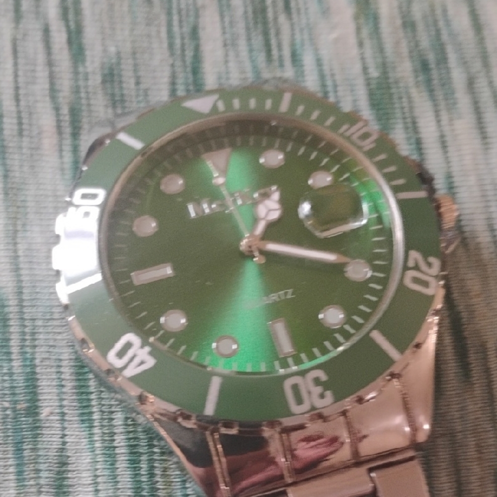 Rare Piece!!Brand New In The Plastic Automatic Date And Time Obo